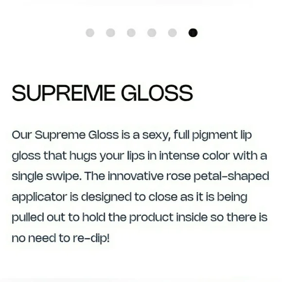 Jeffree Star Supreme Gloss Lip Yellow Urethra Rose Tip 💛 NEW - Picture 5 of 7